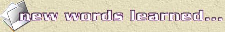 Glossary of Terms Banner